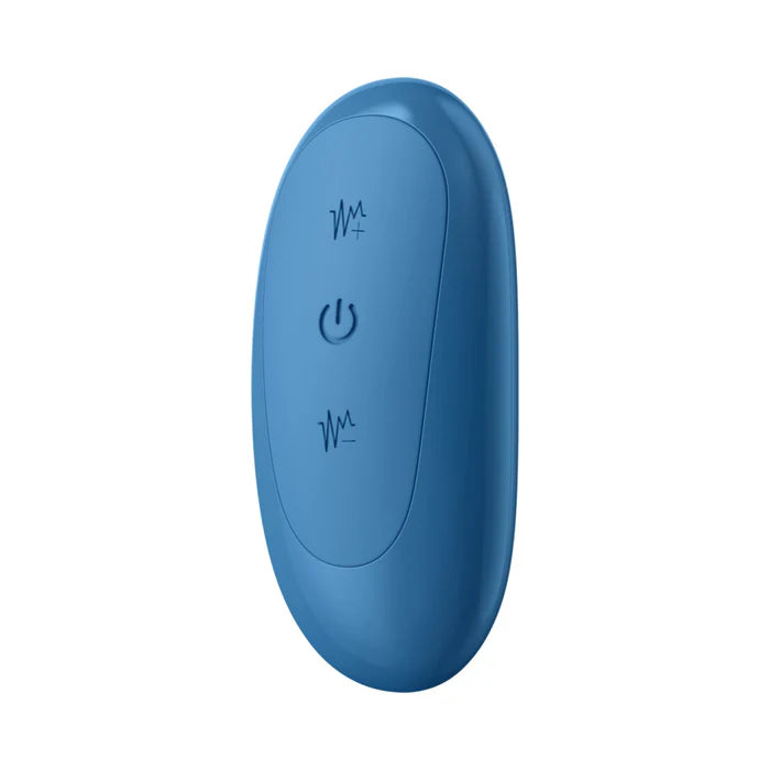 Luv Inc Ws38 Wavy Strap-On Vibrator – Remote-Controlled Silicone Toy