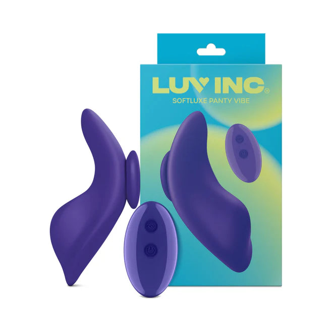 Luv Inc Sl31 Softluxe Panty Vibe | Plush Magnetic Wearable Vibrator Luv Inc Sl31 Softluxe Panty Vibe | Plush Magnetic Wearable Vibrator