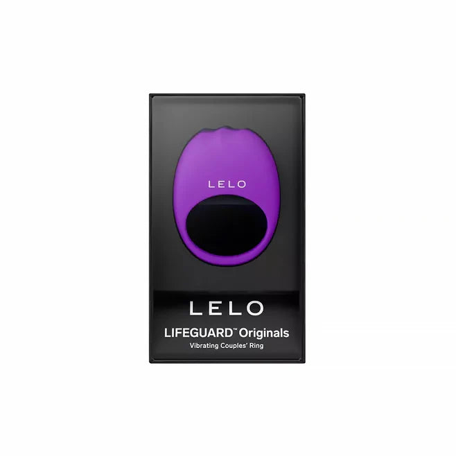 LELO LIFEGUARD Originals – Rechargeable Vibrating Silicone Penis Ring with App Control