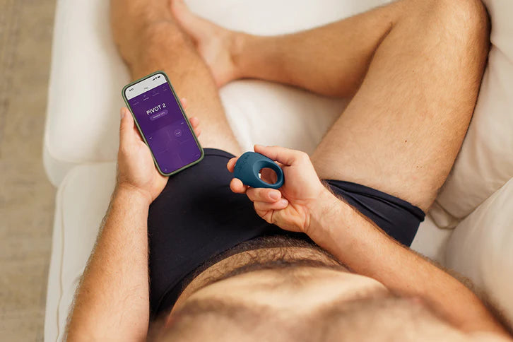 We-Vibe Pivot 2 Rechargeable Silicone Vibrating Cock Ring