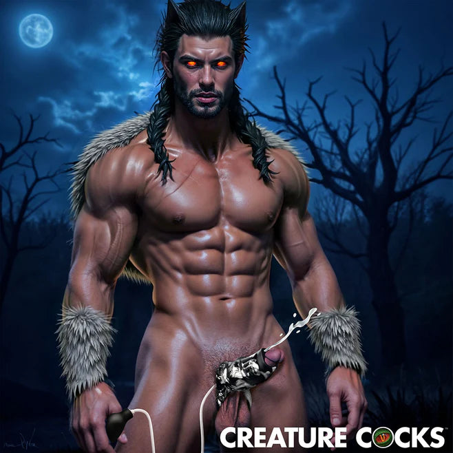 Creature Cocks Night Prowler Squirting Silicone Penis Enhancer