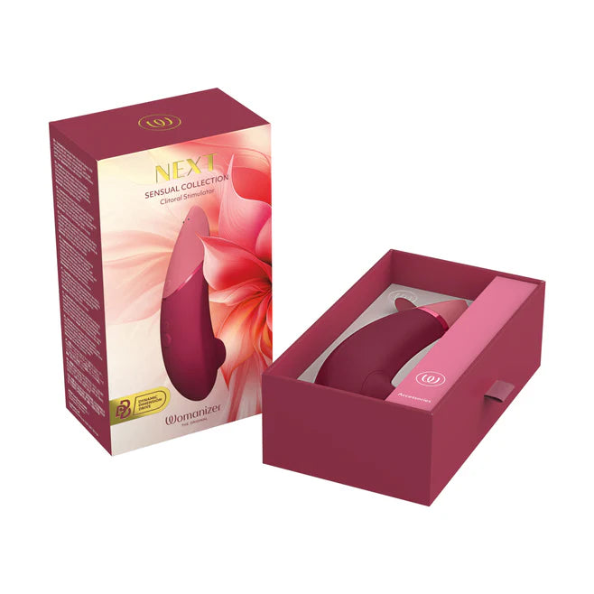 Womanizer Next Rechargeable Silicone 3D Pleasure Air Clitoral Stimulator