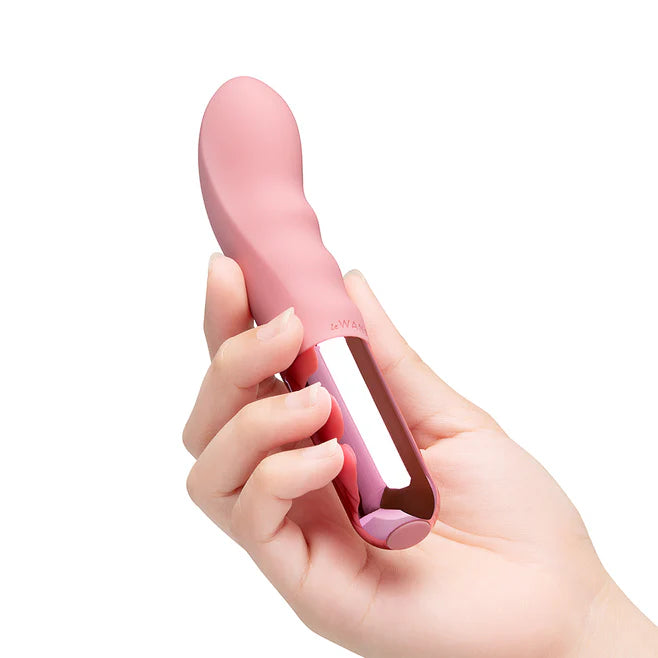 Le Wand Mini Vibe G-Thrill Rechargeable Rippled G-Spot Vibrator