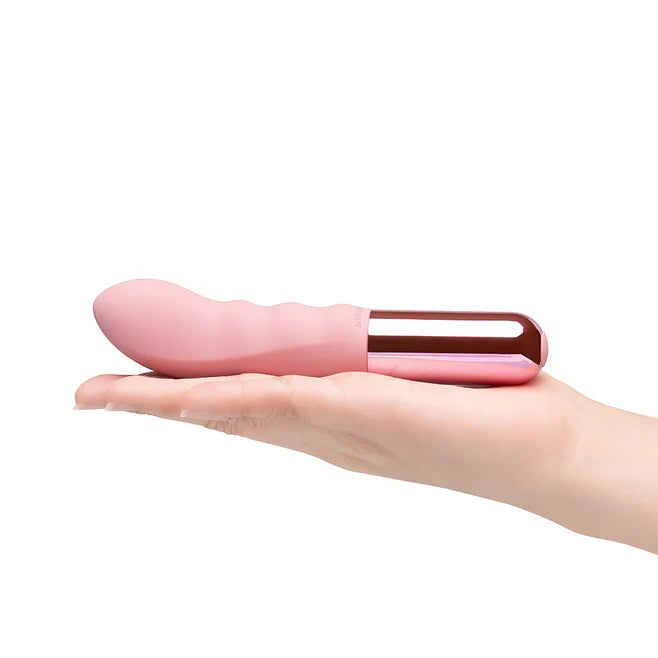 Le Wand Mini Vibe G-Thrill Rechargeable Rippled G-Spot Vibrator