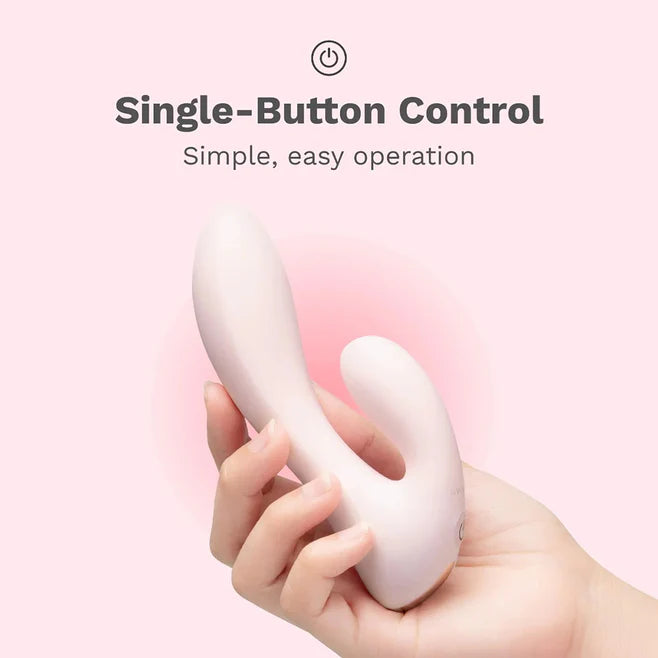 Le Wand Mini Vibe G-Double Dual Stimulating Rechargeable Rabbit Vibrator