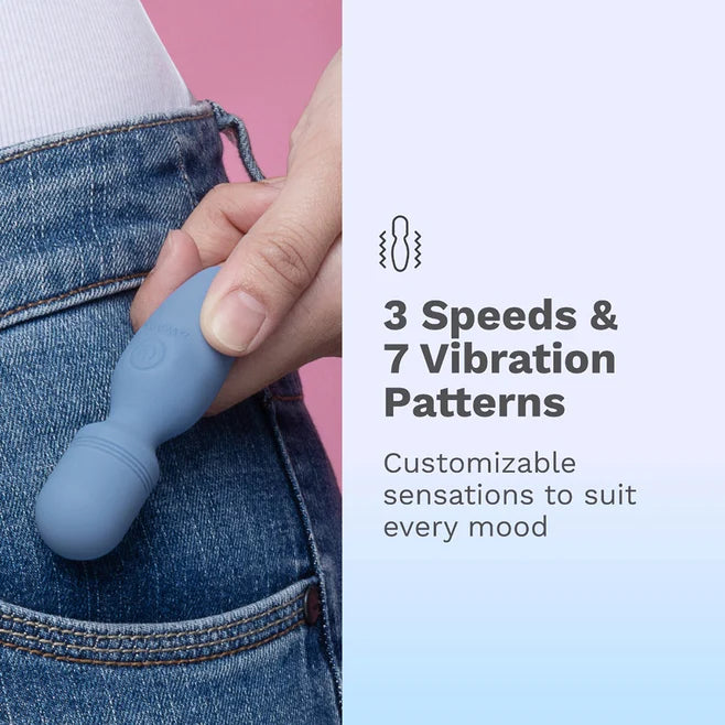 Le Wand Mini Vibe Rechargeable Pocket Wand Vibrator