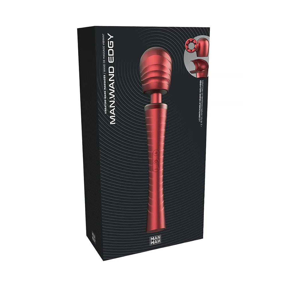 MAN.WAND EDGY – Powerful Precision Vibrating Wand with Sense Touch Technology