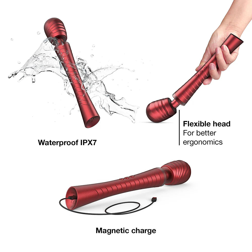 MAN.WAND EDGY – Powerful Precision Vibrating Wand with Sense Touch Technology