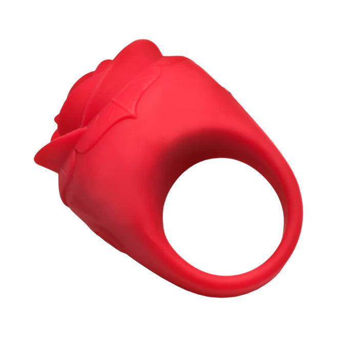 Bloomgasm Rose Ring Rechargeable Silicone Finger Vibrator