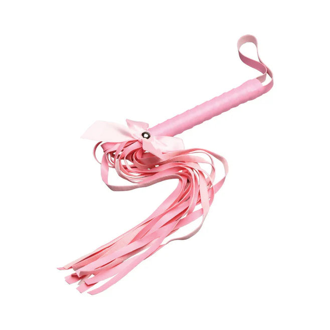 Master Series Kawaii Bondage Set Vegan Leather with Collar, Cuffs & Flogger