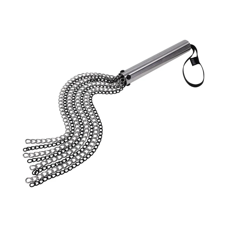 Edge Chain Flogger – Metal Chain Impact Flogger with Nylon Wrist Loop