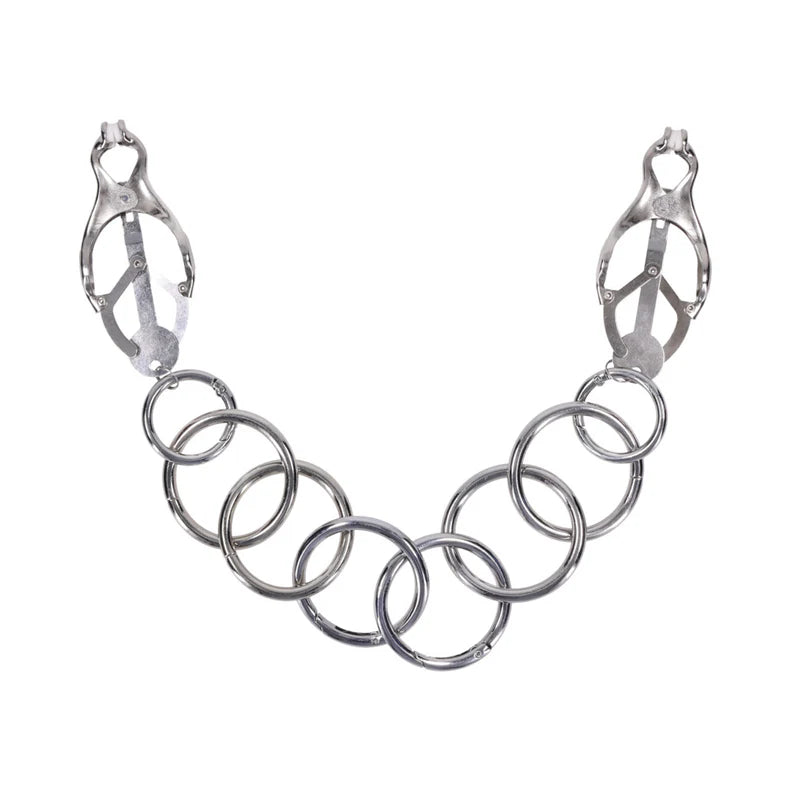 Edge Tuggable Clover Nipple Clamps