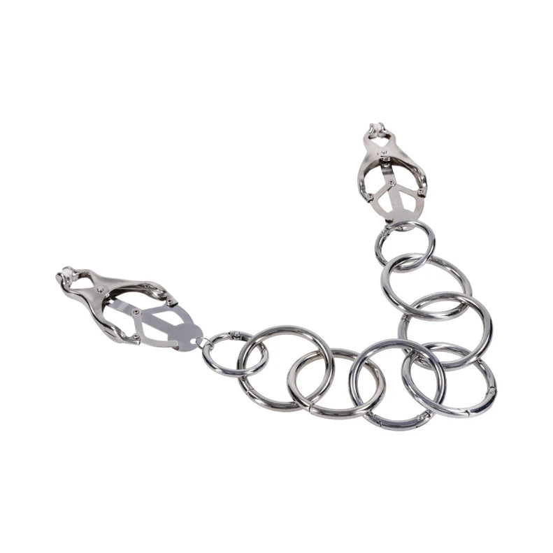 Edge Tuggable Clover Nipple Clamps