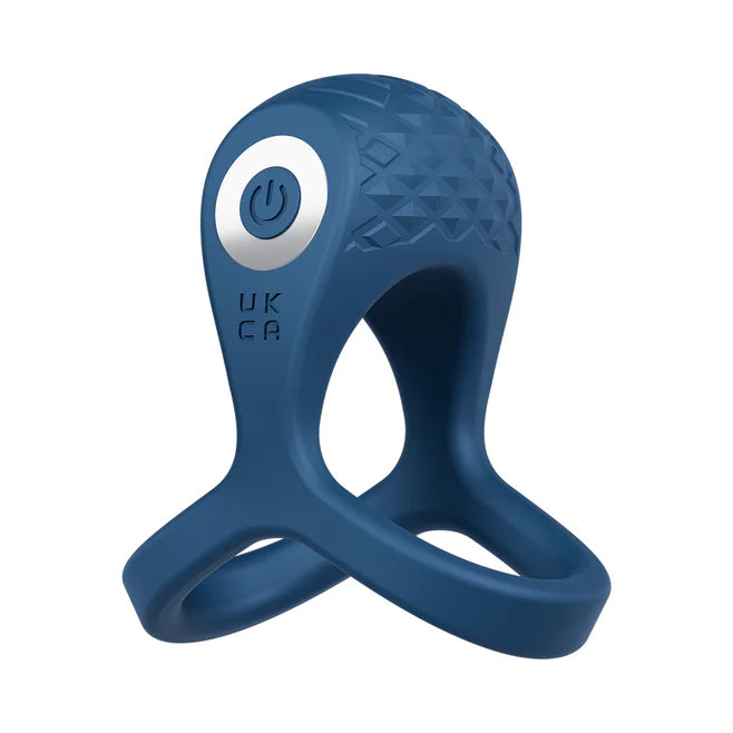 Performance Plus Dual Flex Pro Vibrating Cock Ring & Ball Strap – Rechargeable Silicone