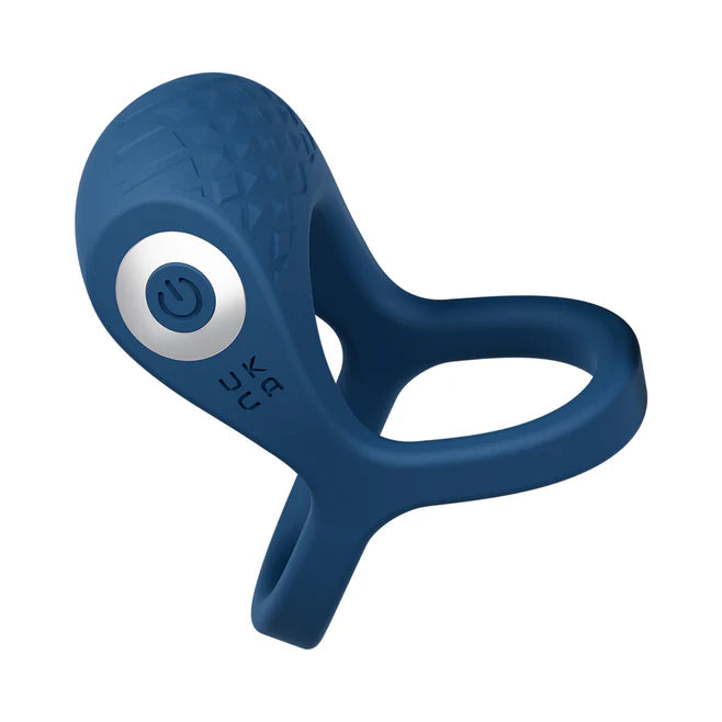 Performance Plus Dual Flex Pro Vibrating Cock Ring & Ball Strap – Rechargeable Silicone