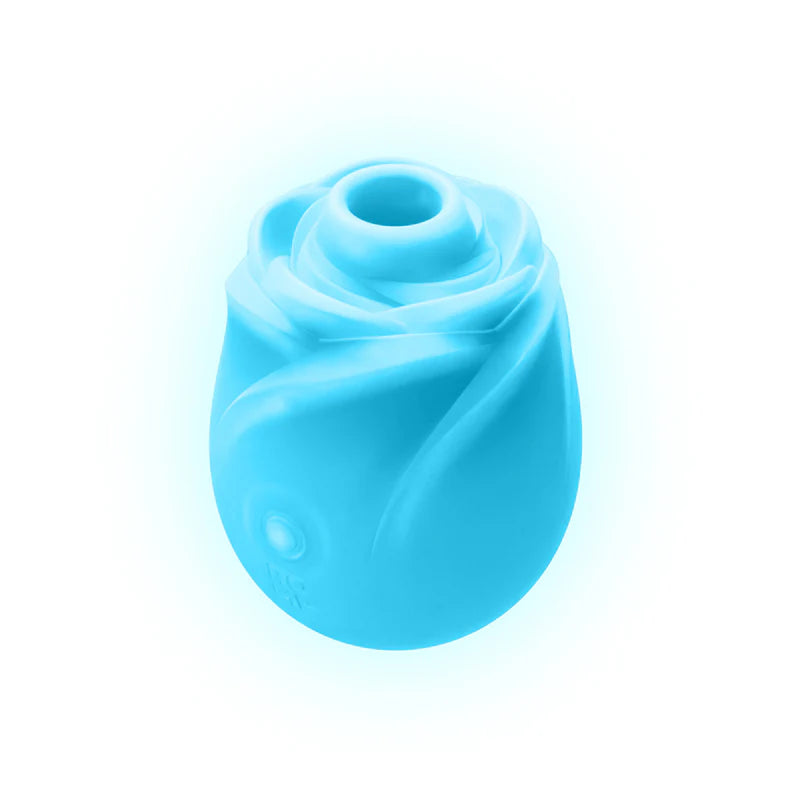 Romp Rose Glow Air Clitoral Stimulator – Rechargeable Silicone Suction Vibrator