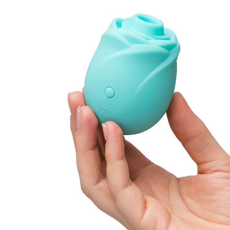 Romp Rose Glow Air Clitoral Stimulator – Rechargeable Silicone Suction Vibrator