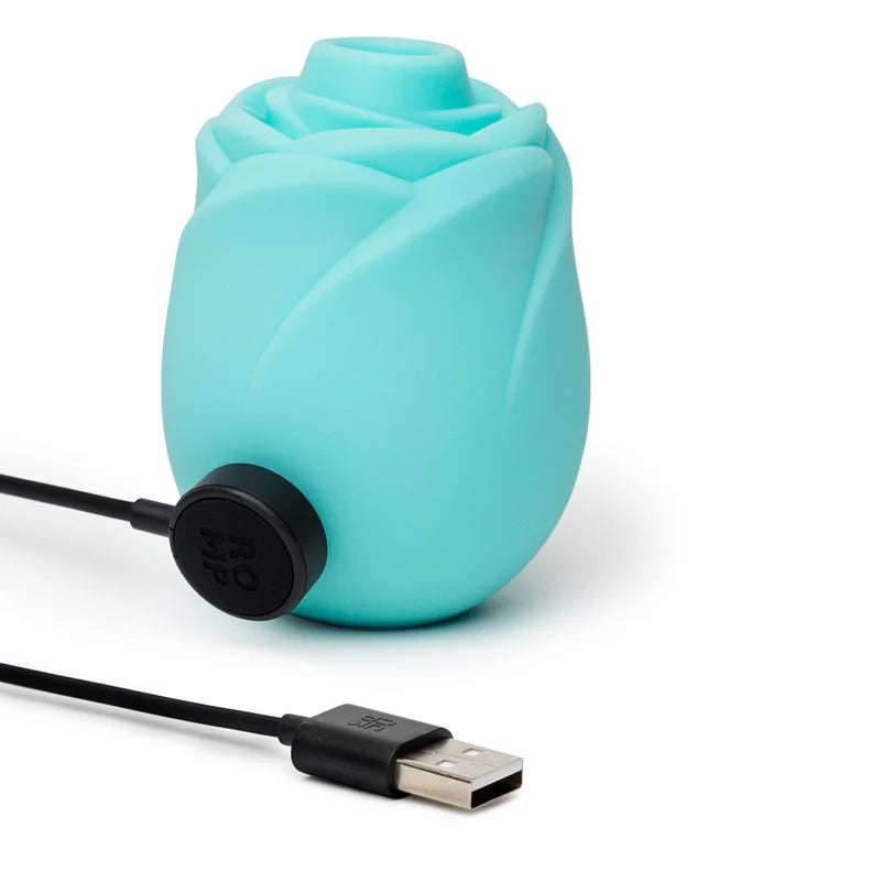 Romp Rose Glow Air Clitoral Stimulator – Rechargeable Silicone Suction Vibrator