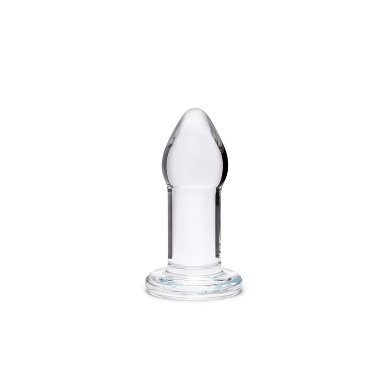 b-Vibe Intermediate Glass Anal Dilators Set (2 Piece) – Temperature Play Training Kit