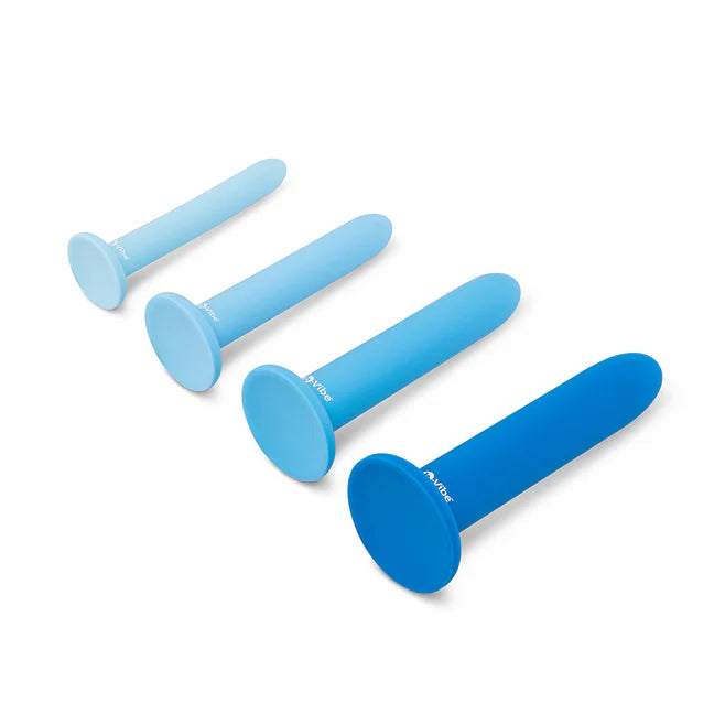 B-Vibe Silicone Anal Training Dilator Set – Graduated Plug Kit