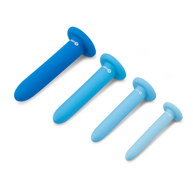 B-Vibe Silicone Anal Training Dilator Set – Graduated Plug Kit