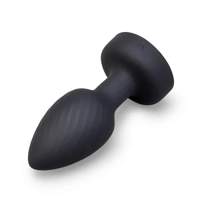 B-Vibe 3.5” Light-Up Rechargeable Silicone Butt Plug with Remote