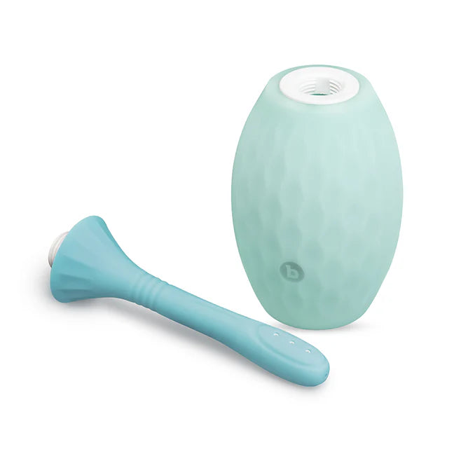 B-Vibe Silicone Flexflow Douche – Dual Nozzle Cleaning Bulb