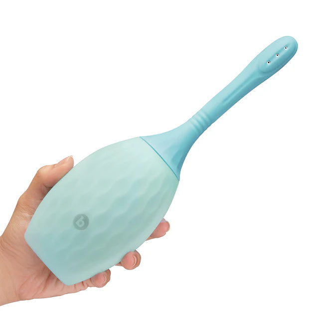 B-Vibe Silicone Flexflow Douche – Dual Nozzle Cleaning Bulb