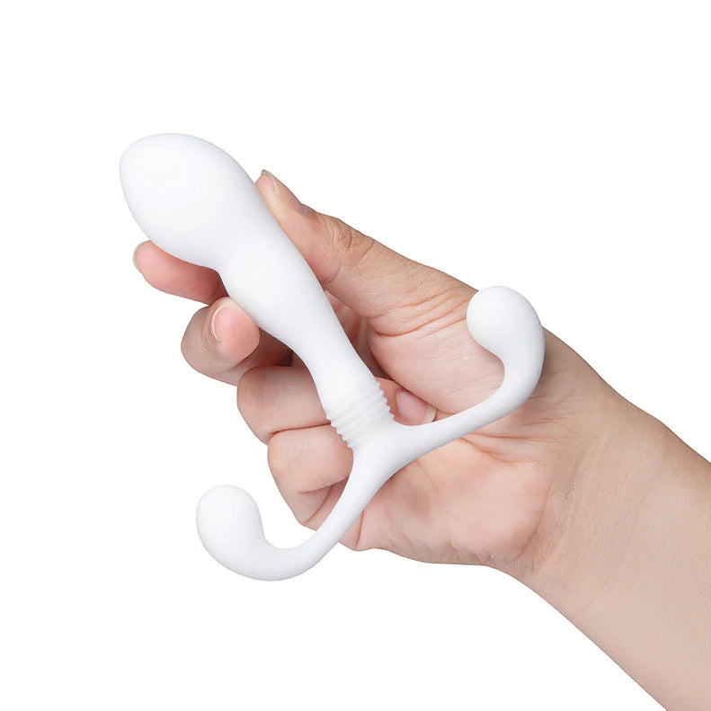 b-Vibe P-Spot Slim X – Ribbed Prostate Massager with Hands-Free Design