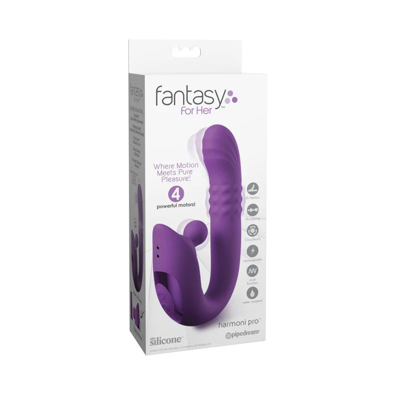 Fantasy For Her Harmoni Pro Rechargeable Silicone G-Spot Vibrator