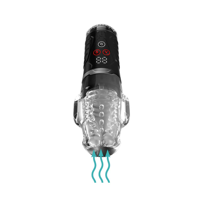 PDX Elite Ultra Milker Pro – Rechargeable Suction & Vibration Masturbator
