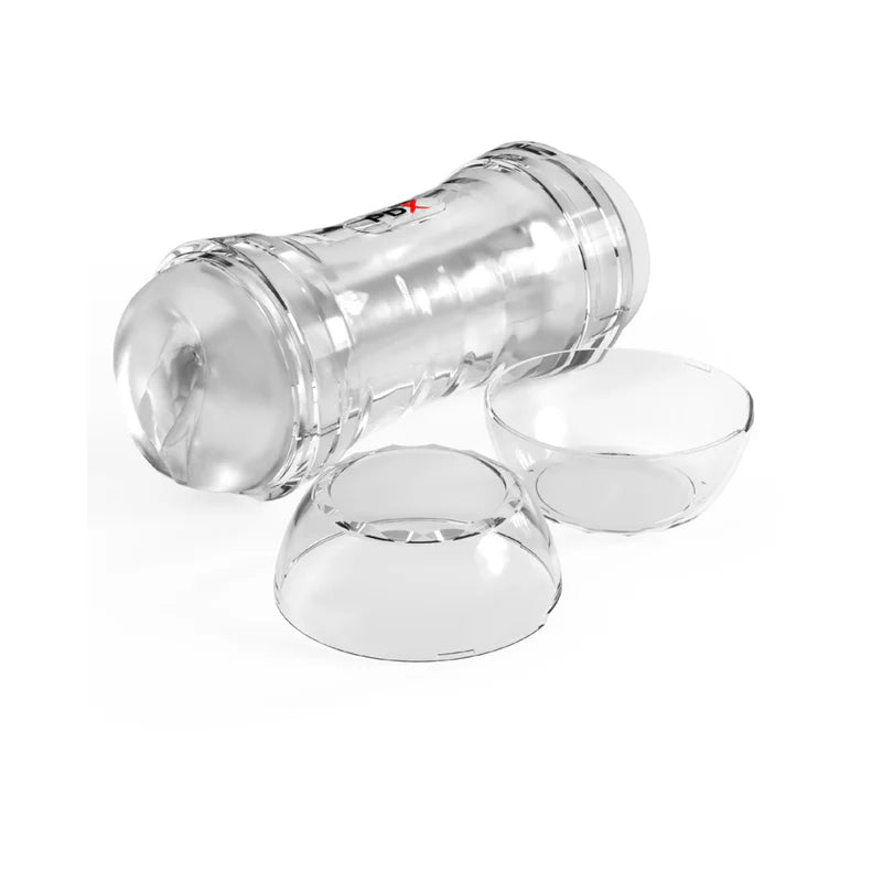 PDX Extreme Wet Pussies Super Flip-A-Pussy Over Self-Lubricating Dual-Ended Stroker