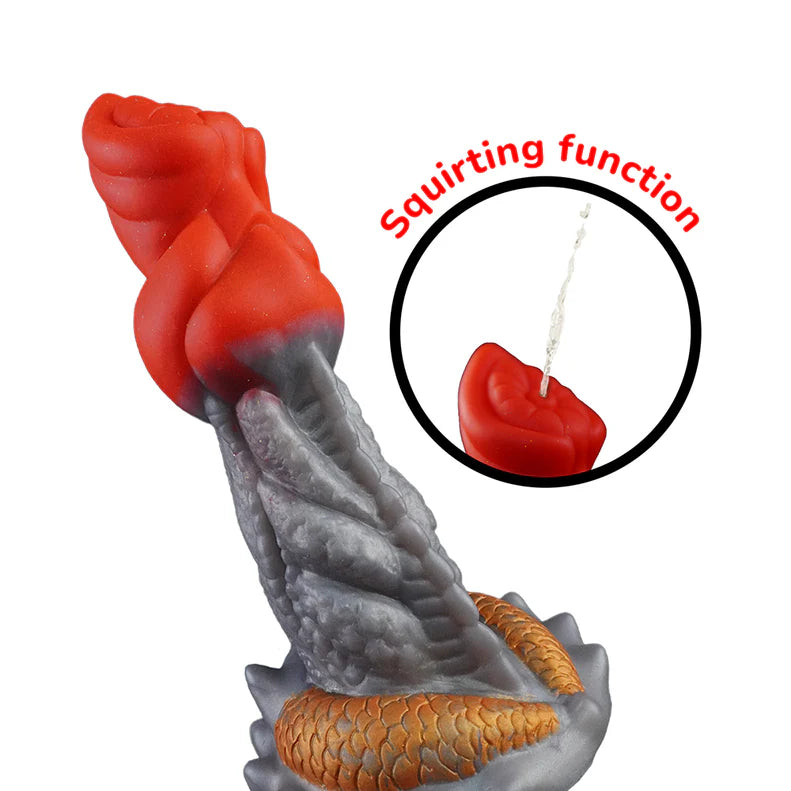 Camtoyz Splash Garon Fantasy Dildo – Squirting Silicone Suction Cup Design