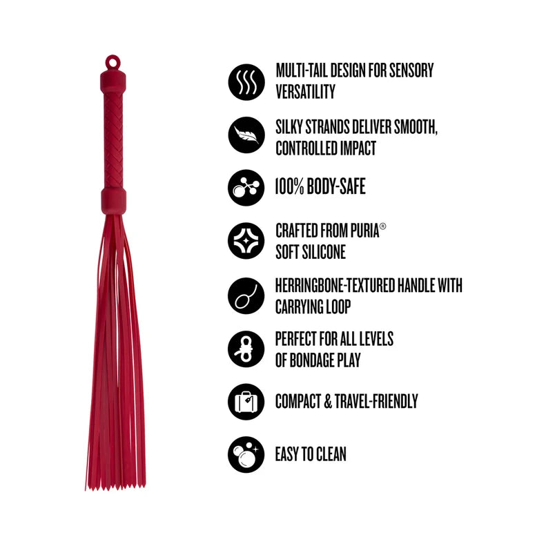 Temptasia Ardor Silicone Flogger