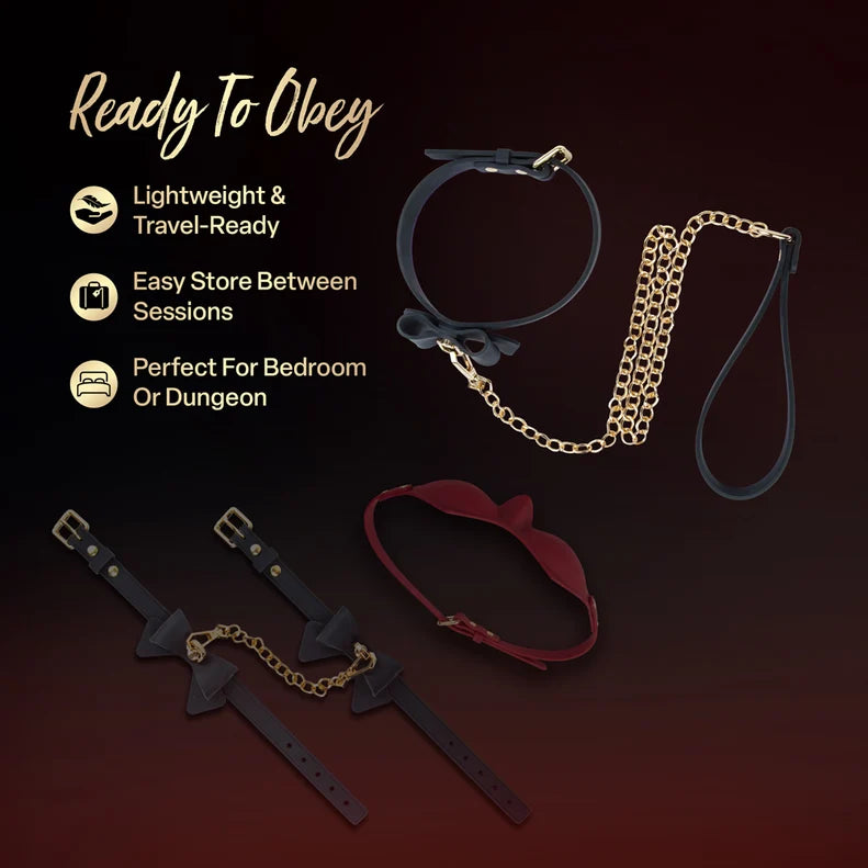 Temptasia Ardor Silicone Collar & Leash