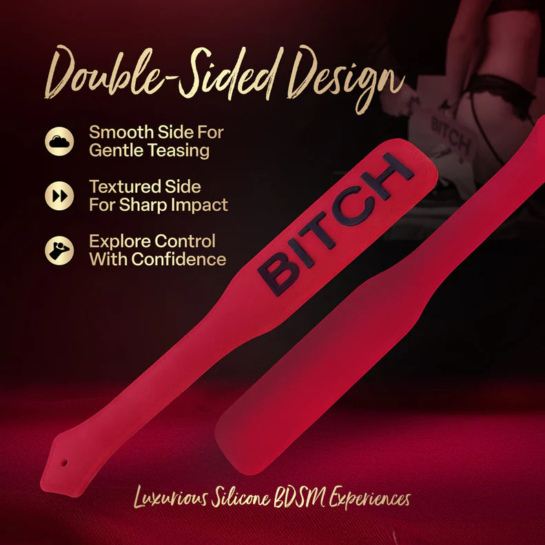 Temptasia Ardor Silicone Paddle – Dual Texture Impact Paddle