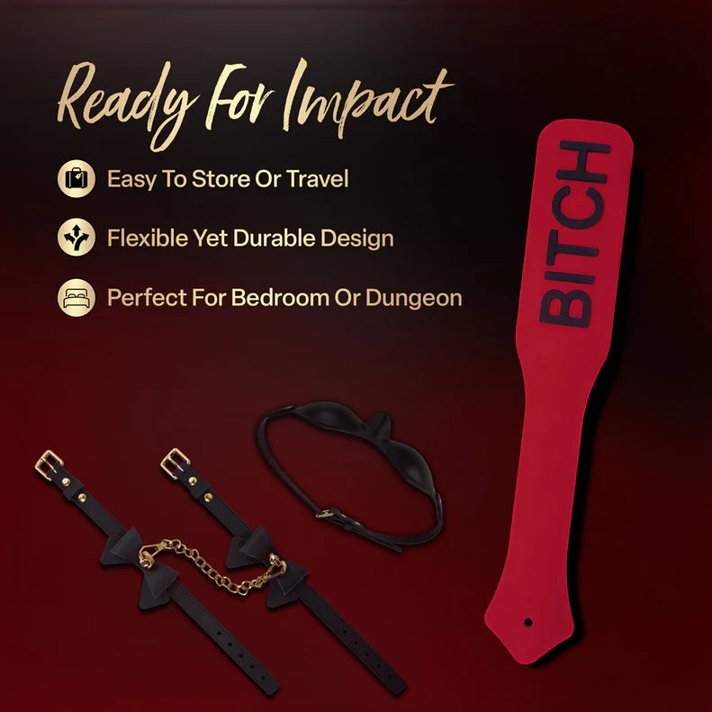 Temptasia Ardor Silicone Paddle – Dual Texture Impact Paddle