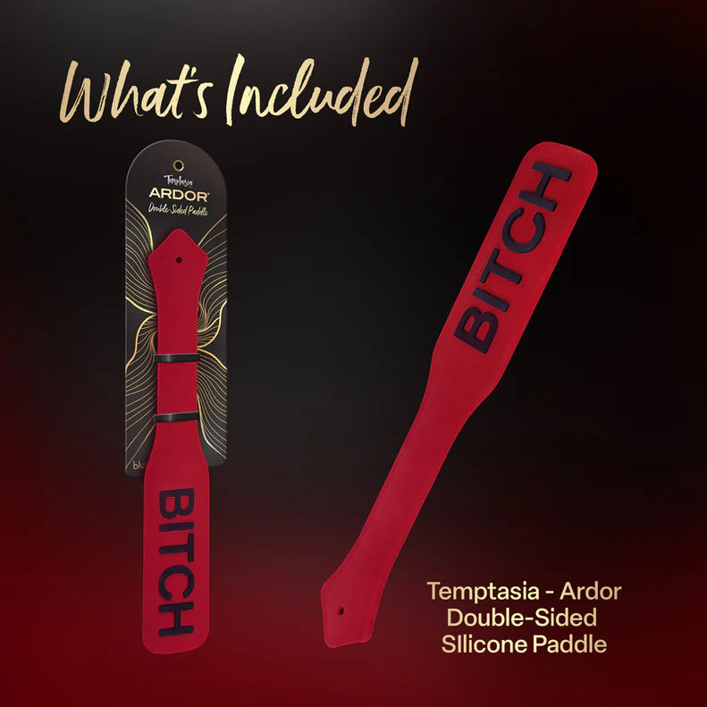 Temptasia Ardor Silicone Paddle – Dual Texture Impact Paddle