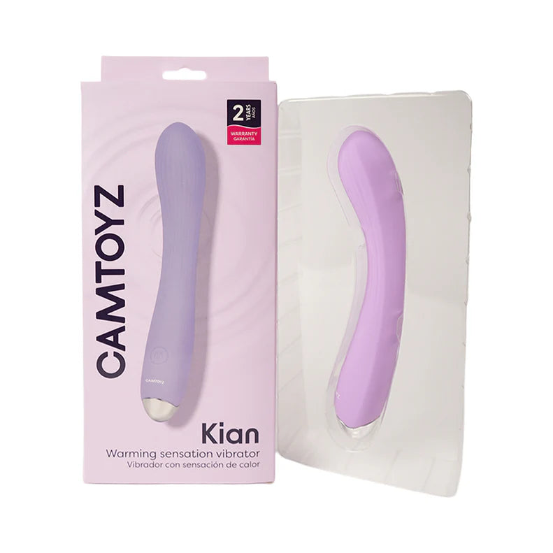 Camtoyz Kian Warming Vibrator – Rechargeable Silicone Massager