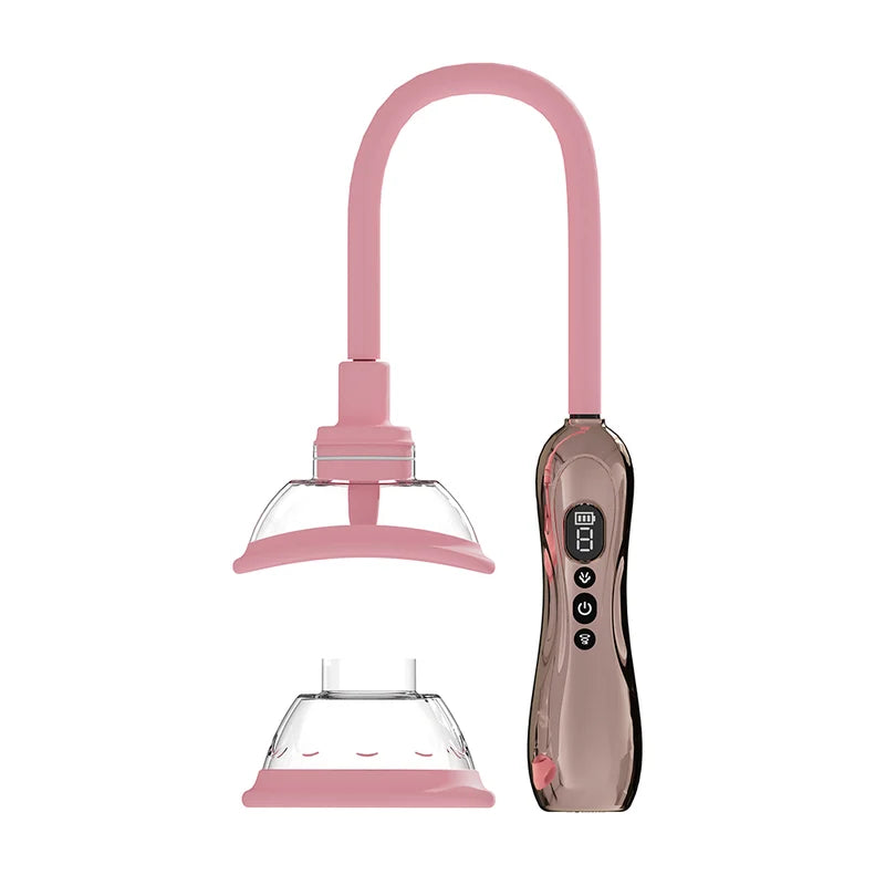 PUMPED Automatic Rechargeable Vulva & Breast Pump with Tongue Stimulator