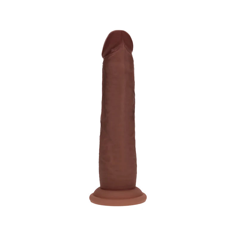 RealRock Dual Layered Silicone Realistic Sliding Skin Dildo 7in