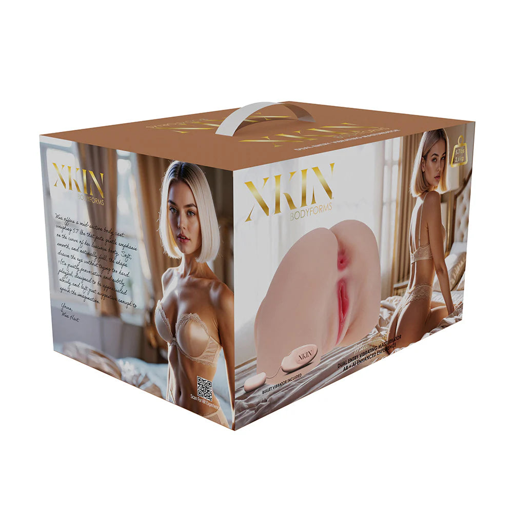 Xkin Mia Hart Dual Entry Bodyforms Masturbator - Pussy/Ass