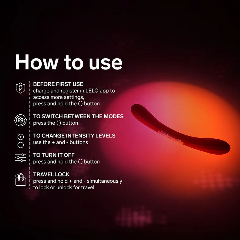 LELO Boomerang Dual Vibrator for Couples – App-Controlled, Waterproof Silicone Design
