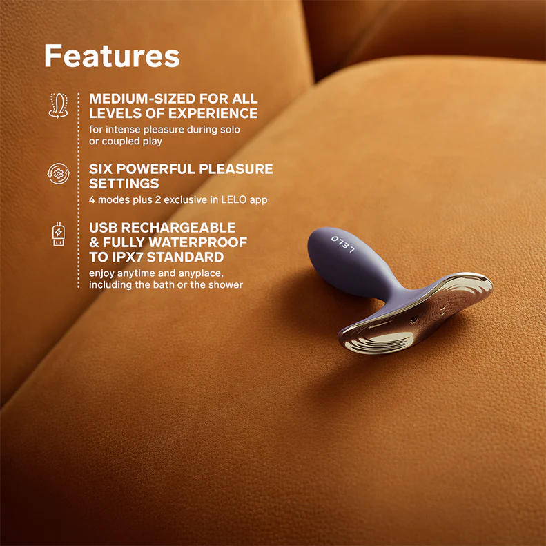 LELO Surfer 2 Vibrating Plug – App-Controlled Waterproof Silicone Design