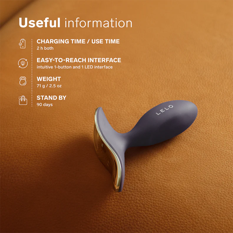 LELO Surfer 2 Vibrating Plug – App-Controlled Waterproof Silicone Design