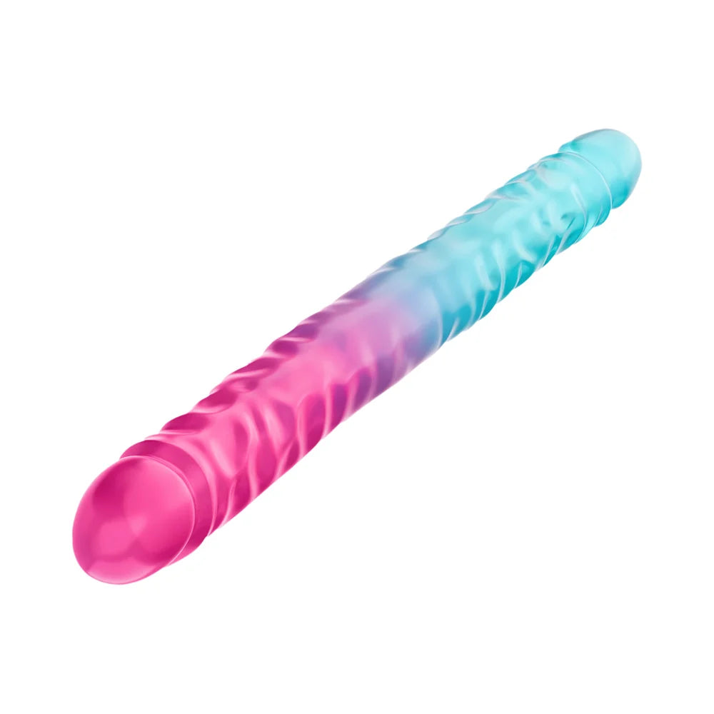 B Yours Candy Papi Double Dildo 17.75in