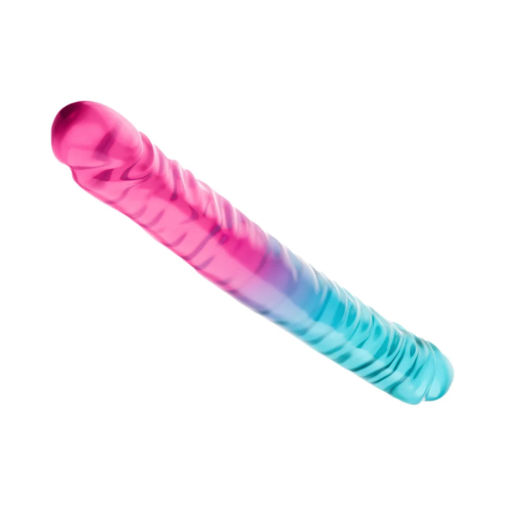 B Yours Candy Papi Double Dildo 17.75in