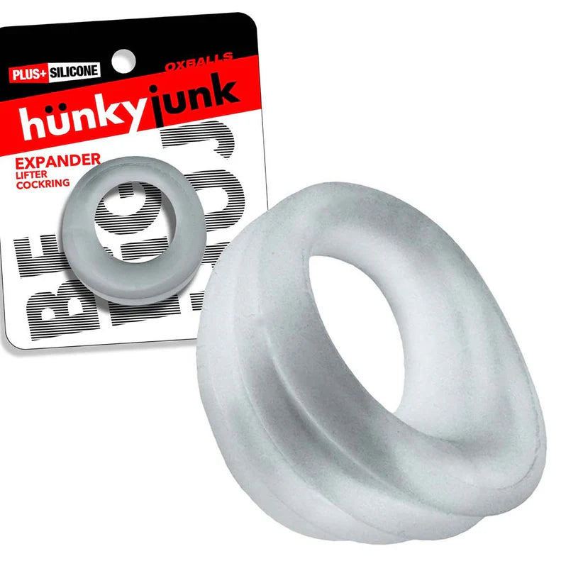Hunkyjunk Expander Slimmer Scoop Style Silicone Cockring