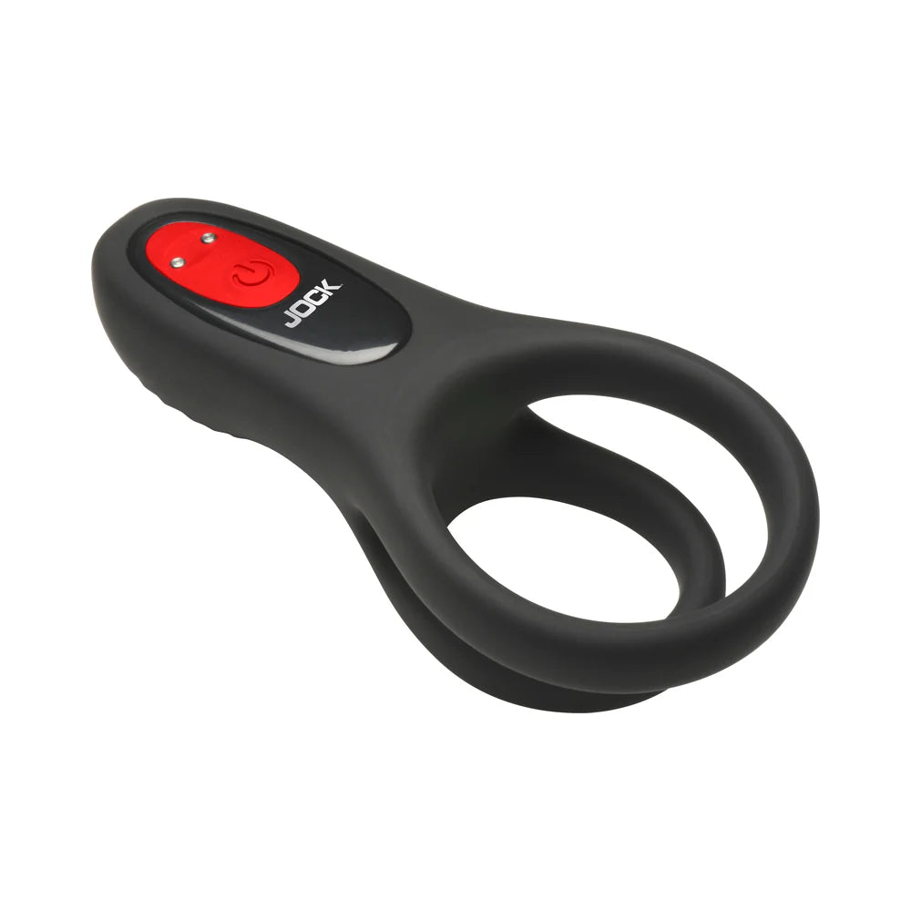 Jock Hard-On Rechargeable Clit Stim Cock Ring