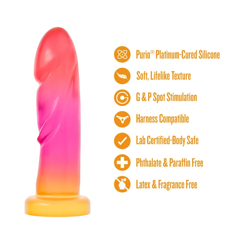 Avant Handcrafted Artisan Silicone Dildo - Sunburst